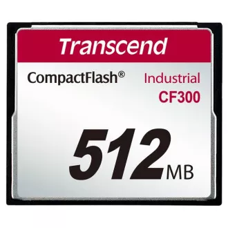 Transcend 512MB INDUSTRIAL CF300 CF KARTICA, memorijska kartica velike brzine 300X (SLC) Transcend 512MB INDUSTRIAL CF300 CF KARTICA, memorijska kartica velike brzine 300X (SLC)