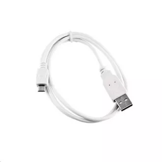 C-TECH USB 2.0 AM/Micro kabel, 1m, bijeli
