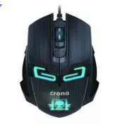 Crono CM647 - optički gaming miš, USB konektor, rezolucija 800/1200/1600 DPI, plavo pozadinsko osvjetljenje