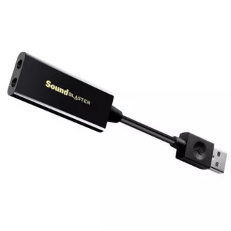 KREATIVNO IGRAJTE Sound Blaster! 3 USB (eksterna zvučna kutija), 3D zvuk, USB DAC pretvarač i pojačalo