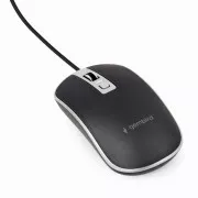 Gembird miš MUS-4B-06, USB, crno-srebrni