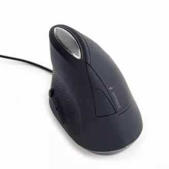 Gembird miš MUS-ERGO-03, USB, ergonomski, crni