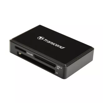 Transcend USB 3.0 čitač memorijskih kartica, crni - SDHC/SDXC (UHS-I/II), microSDHC/SDXC (UHS-I), CompactFlash (UDMA6/7) Transcend USB 3.0 čitač memorijskih kartica, crni - SDHC/SDXC (UHS-I/II), microSDHC/SDXC (UHS-I), CompactFlash (UDMA6/7)
