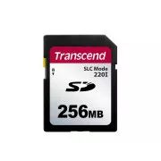 Transcend 256MB SD220I MLC industrijska memorijska kartica (SLC mod), 22MB/s R, 20MB/s W, crna