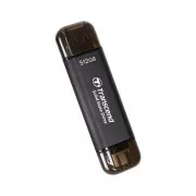 Transcend ESD310C 512 GB, vanjski SSD, USB 10 Gbps, tip C/A