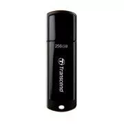 Transcend 256GB JetFlash 700 USB 3.1 flash disk, crni
