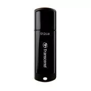 Transcend 512GB JetFlash 700 USB 3.1 flash pogon, crne boje