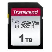 Transcend 1TB SDXC 300S (klasa 10) UHS-I U3 V30 memorijska kartica, 100 MB/s R, 85 MB/s W
