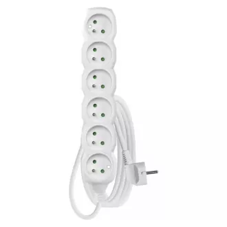 Emos produžni kabel P0613R - 6 utičnica, 3m, 16A