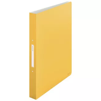 LEITZ Registrator s prstenom Cozy PP 2RR, dva prstena, topla žuta LEITZ Registrator s prstenom Cozy PP 2RR, dva prstena, topla žuta