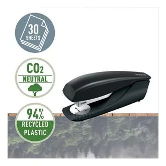 LEITZ Eco-friendly klamerica NeXXt RECYCLE, 30 listova, crna