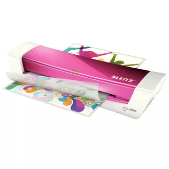 LEITZ iLAM Home Office A4 topli laminator, WOW roza LEITZ iLAM Home Office A4 topli laminator, WOW roza