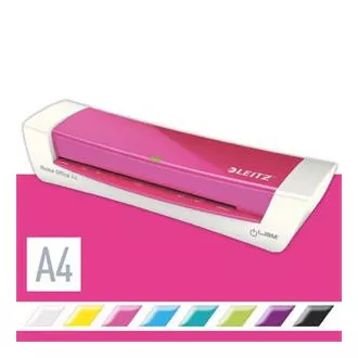 LEITZ iLAM Home Office A4 topli laminator, WOW roza LEITZ iLAM Home Office A4 topli laminator, WOW roza