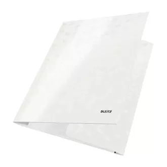 LEITZ WOW mape s tri preklopa, A4, biserno bijele LEITZ WOW mape s tri preklopa, A4, biserno bijele
