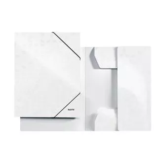 LEITZ WOW mape s tri preklopa, A4, biserno bijele LEITZ WOW mape s tri preklopa, A4, biserno bijele