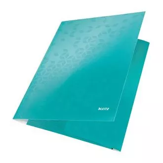 LEITZ Ploče s tri preklopa WOW, A4, ledeno plava LEITZ Ploče s tri preklopa WOW, A4, ledeno plava