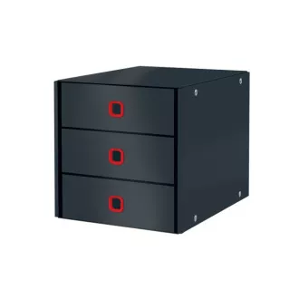 LEITZ Kutija s ladicama Click&Store COSY, 3 ladice, baršunasto siva LEITZ Kutija s ladicama Click&Store COSY, 3 ladice, baršunasto siva