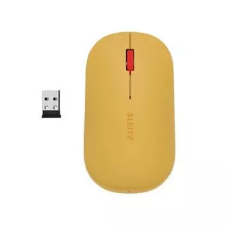 LEITZ Bežični računalni miš COSY, topla žuta
