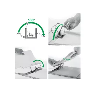 LEITZ Mobilni registrator 180° Active UrbanChic, 82 mm, zeleni