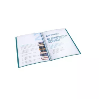 LEITZ Katalog knjiga UrbanChic, PP, A4, 20 džepova, crvena