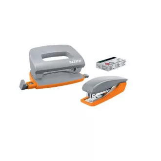 LEITZ UrbanChic mini klamerica i set za bušenje rupa, tamno siva LEITZ UrbanChic mini klamerica i set za bušenje rupa, tamno siva
