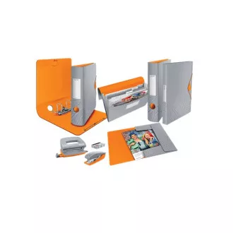 LEITZ UrbanChic mini klamerica i set za bušenje rupa, tamno siva LEITZ UrbanChic mini klamerica i set za bušenje rupa, tamno siva