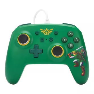 Žičani kontroler PowerA za Nintendo Switch - Hyrule Defender Žičani kontroler PowerA za Nintendo Switch - Hyrule Defender