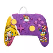 Poboljšani žičani kontroler PowerA za Nintendo Switch - Bitka princeze Peach