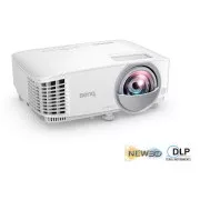 BenQ DLP projektor MW826STH/1280x800 WXGA/3500 ANSI/0,49:1/20000:1/2xHDMI/3D/1x10W repro/kratkog dometa