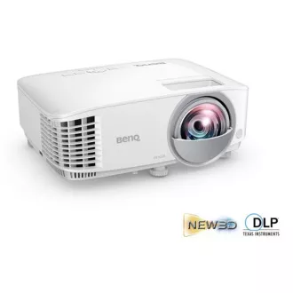 BenQ DLP projektor MW826STH/1280x800 WXGA/3500 ANSI/0,49:1/20000:1/2xHDMI/3D/1x10W repro/kratkog dometa