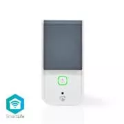 Nedis WIFIPO120EWT - SmartLife pametna utičnica | Wi-Fi | IP44 | Mjerač potrošnje | 3680 W | Francuska / Tip E (CEE 7/6) | -30 - 40 °C |