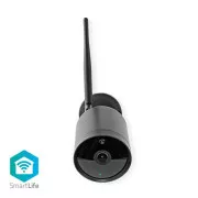 Nedis WIFICO40CBK - SmartLife vanjska kamera | Wi-Fi | Full HD 1080p | IP65 | Cloud / Micro SD | 12 V DC | Noćni vid | Android