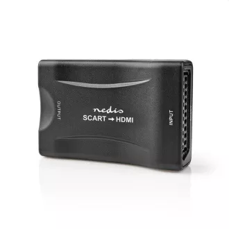 Nedis VCON3463BK - HDMI™ pretvarač | SCART utičnica | HDMI™ izlaz | 1-smjerni | 1080p | 1,2 Gbps | ABS | Crna