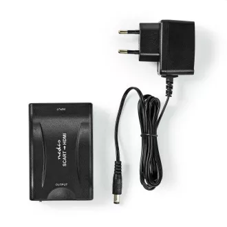 Nedis VCON3463BK - HDMI™ pretvarač | SCART utičnica | HDMI™ izlaz | 1-smjerni | 1080p | 1,2 Gbps | ABS | Crna
