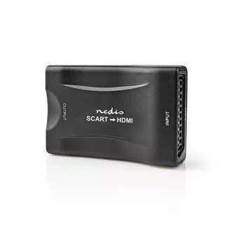 Nedis VCON3463BK - HDMI™ pretvarač | SCART utičnica | HDMI™ izlaz | 1-smjerni | 1080p | 1,2 Gbps | ABS | Crna