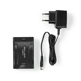 Nedis VCON3463BK - HDMI™ pretvarač | SCART utičnica | HDMI™ izlaz | 1-smjerni | 1080p | 1,2 Gbps | ABS | Crna