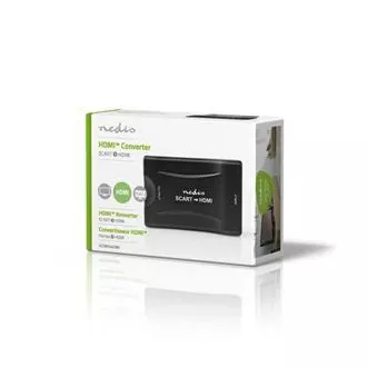 Nedis VCON3463BK - HDMI™ pretvarač | SCART utičnica | HDMI™ izlaz | 1-smjerni | 1080p | 1,2 Gbps | ABS | Crna