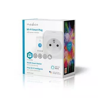 Nedis WIFIP121EWT - WiFi pametna utičnica |Tip E (CEE 7/6)| -10 - 45 °C | Android™ / IOS | Bijela Nedis WIFIP121EWT - WiFi pametna utičnica |Tip E (CEE 7/6)| -10 - 45 °C | Android™ / IOS | Bijela