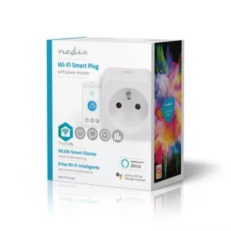 Nedis WIFIP121EWT - WiFi pametna utičnica |Tip E (CEE 7/6)| -10 - 45 °C | Android™ / IOS | Bijela Nedis WIFIP121EWT - WiFi pametna utičnica |Tip E (CEE 7/6)| -10 - 45 °C | Android™ / IOS | Bijela