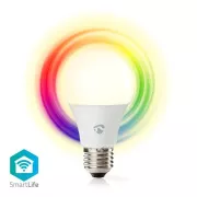 Nedis WIFILRC10E27 - SmartLife LED žarulja | Wi-Fi | E27 | 806 lm | 9 W | RGB / topla do hladna bijela | Android/IOS, F