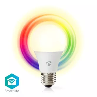 Nedis WIFILRC10E27 - SmartLife LED žarulja | Wi-Fi | E27 | 806 lm | 9 W | RGB / topla do hladna bijela | Android/IOS, F Nedis WIFILRC10E27 - SmartLife LED žarulja | Wi-Fi | E27 | 806 lm | 9 W | RGB / topla do hladna bijela | Android/IOS, F