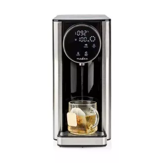 Nedis KAWD310FBK - Dozator tople vode | 2,7 l | Digitalni