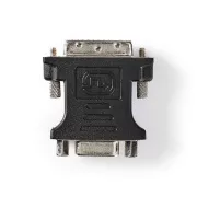 Nedis CCGB32902BK - DVI|adapter DVI-I 24+5 utikač | VGA utičnica | Poniklano | Izravno | PVC | Crna