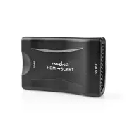 Nedis VCON3461BK - HDMI™ pretvarač | HDMI™ ulaz | SCART utičnica | 1-smjerni | 1080p | 1,2 Gbps | ABS | Crna