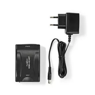Nedis VCON3461BK - HDMI™ pretvarač | HDMI™ ulaz | SCART utičnica | 1-smjerni | 1080p | 1,2 Gbps | ABS | Crna