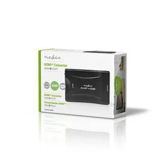Nedis VCON3461BK - HDMI™ pretvarač | HDMI™ ulaz | SCART utičnica | 1-smjerni | 1080p | 1,2 Gbps | ABS | Crna
