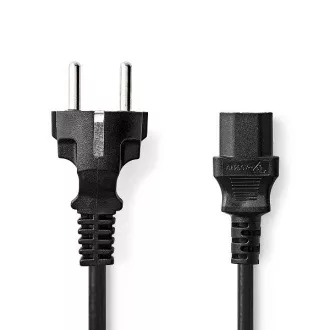 Nedis CEGL10030BK20 - Kabel za napajanje | Tip F utikač | IEC-320-C13 | Izravno | Izravno | 2 m | Crna Nedis CEGL10030BK20 - Kabel za napajanje | Tip F utikač | IEC-320-C13 | Izravno | Izravno | 2 m | Crna