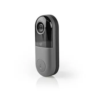 Nedis WIFICDP40CWT - Wi-Fi pametni video portafon | Cloud/ microSD/ Onvif | IP65 | senzor pokreta | Bijela
