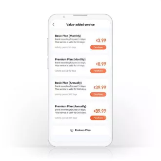 Nedis WIFICDP40CWT - Wi-Fi pametni video portafon | Cloud/ microSD/ Onvif | IP65 | senzor pokreta | Bijela