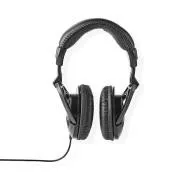 Nedis CHSTU210BK - PC slušalice | Preko uha | Stereo | USB Type-C™ / USB-A | Sklopivi mikrofon | Crna